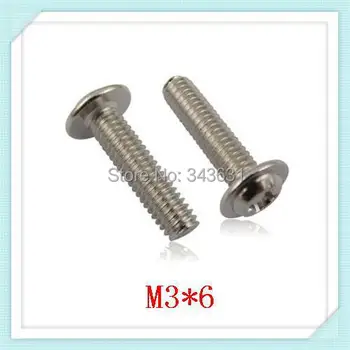 1000PCS/LOT M3*6 Cross recessed round head miniature screws/ round head with washer screw/computer screw/pc screws( /)
1000PCS/LOT M3*6 Cross recessed round head miniature screws/ round head with washer screw/computer screw/pc screws( /)