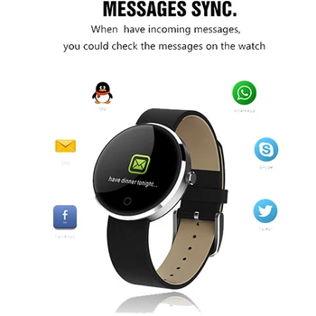 Fashion Smart Watch 0.95 inch Color OLED LCD Bluetooth Sport Pedometer Wristband Heart Rate Blood Pressure Monitor SmartWatch
Fashion Smart Watch 0.95 inch Color OLED LCD Bluetooth Sport Pedometer Wristband Heart Rate Blood Pressure Monitor SmartWatch
