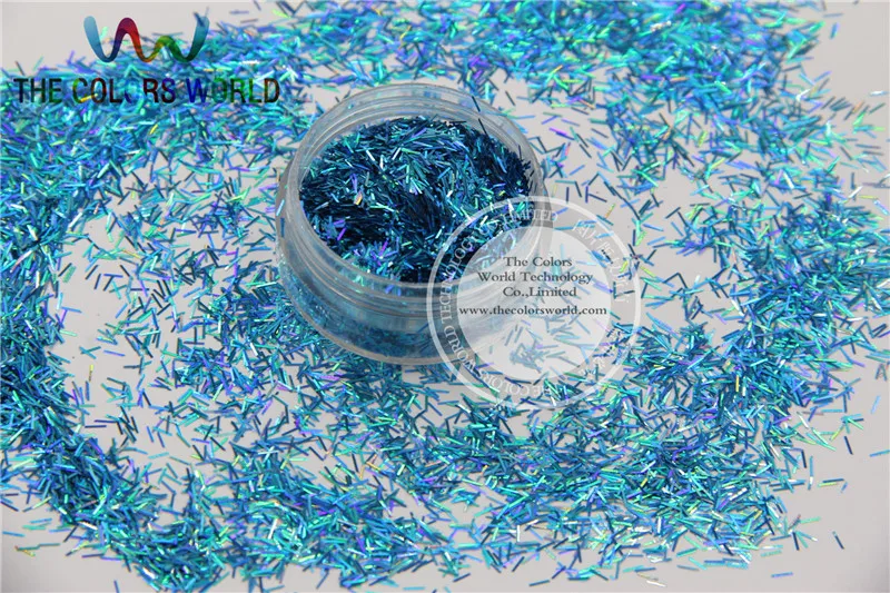 Laser Holographic Blue Colors Strip short bar shape Glitter for Nail Art and DIY supplies1pack=50g
Laser Holographic Blue Colors Strip short bar shape Glitter for Nail Art and DIY supplies1pack=50g