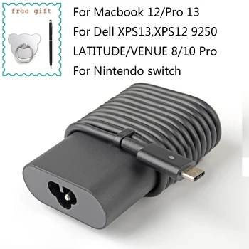 Laptop Charger for Macbook 12 Pro 13 Type-C Notebook Power Adapter 45W for DELL XPS 13/12 LATITUDE 7370/7275 VENUE 8/10 Pro
Laptop Charger for Macbook 12 Pro 13 Type-C Notebook Power Adapter 45W for DELL XPS 13/12 LATITUDE 7370/7275 VENUE 8/10 Pro
