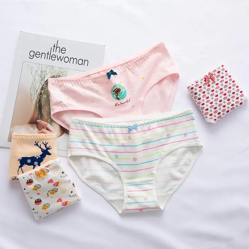 Girls Briefs Deer Stars Print Underwear Women Soft Panties Cotton Female Sexy Lingerie Underpants Woman Intimate Wholesale
Girls Briefs Deer Stars Print Underwear Women Soft Panties Cotton Female Sexy Lingerie Underpants Woman Intimate Wholesale