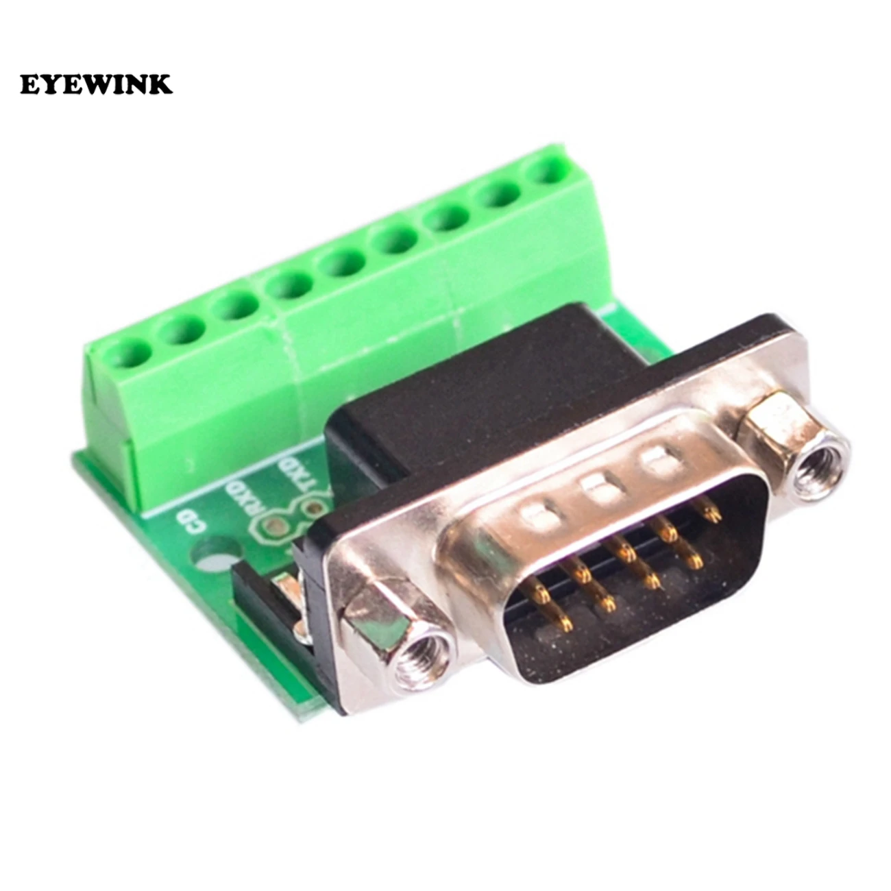 

1PCS DB9 9PIN male female serial port connector to terminal adapter D-SUB COM RS232 TO RS485 converter BOARD terminal block