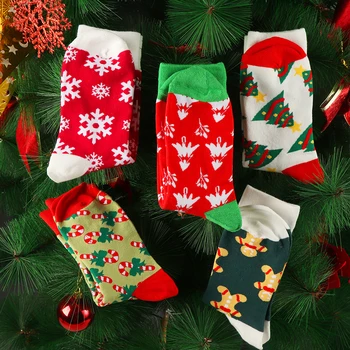2019 Christmas Gift Santa Claus Snowman Cotton Socks Long Warm Cotton Soft Hosiery Women Winter Funny Breathable Cute Sock
2019 Christmas Gift Santa Claus Snowman Cotton Socks Long Warm Cotton Soft Hosiery Women Winter Funny Breathable Cute Sock