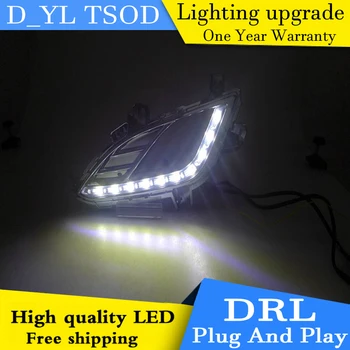 Car styling For Hyundai Avante led fog lamps daytime running lights For "B" style High brightness guide LED DRL
Car styling For Hyundai Avante led fog lamps daytime running lights For "B" style High brightness guide LED DRL