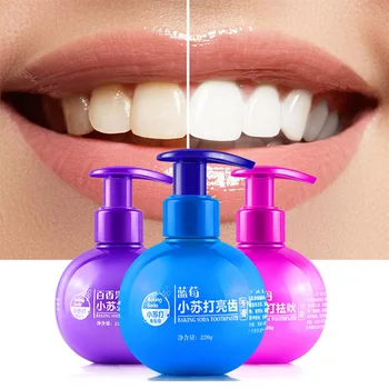 220g Passion Fruit Blueberry Toothpaste Stain Removal Whitening Baking Soda Toothpaste Fight Bleeding Gums Toothpaste
220g Passion Fruit Blueberry Toothpaste Stain Removal Whitening Baking Soda Toothpaste Fight Bleeding Gums Toothpaste
