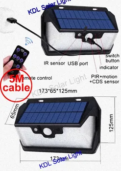55 LED 900lm Solar Light remote control radar smart 270 20 30 LEDs Panel L IP torch camp 3
55 LED 900lm Solar Light remote control radar smart 270 20 30 LEDs Panel L IP torch camp 3