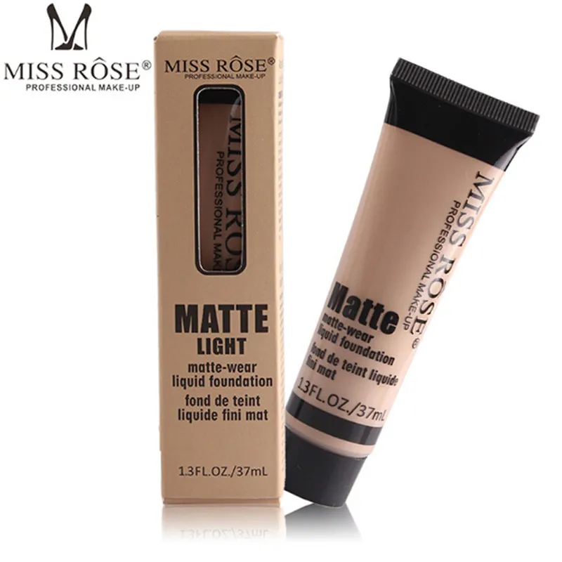 MISS ROSE Professional Base Matte Liquid Foundation Makeup Face Concealer Foundation Cosmetic Face Make Up
MISS ROSE Professional Base Matte Liquid Foundation Makeup Face Concealer Foundation Cosmetic Face Make Up