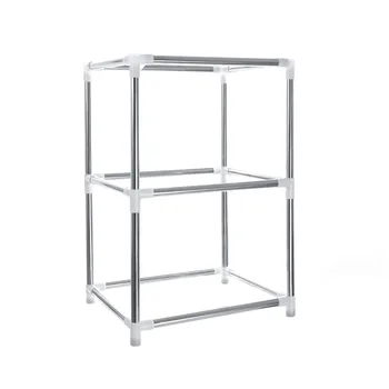 Hot Sale Single Row Multi-layer 3/5-layer Stainless Steel Thickened Seeding Nursery Pot Tray Stand Plant Pot Base Stand - Silver
Hot Sale Single Row Multi-layer 3/5-layer Stainless Steel Thickened Seeding Nursery Pot Tray Stand Plant Pot Base Stand - Silver