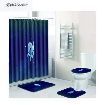 Free Shipping 4Pcs Happy Jellyfish Banyo Paspas Bathroom Bath Mat Set Nonslip Tapete Banheiro Washable Toilet Rugs Alfombra Bano
Free Shipping 4Pcs Happy Jellyfish Banyo Paspas Bathroom Bath Mat Set Nonslip Tapete Banheiro Washable Toilet Rugs Alfombra Bano