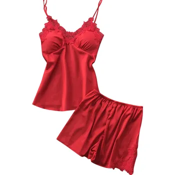 Women's sexy satin strap pajamas underwear lace home service ladies pajamas XL Ultra smooth touch feeling 6.19
Women's sexy satin strap pajamas underwear lace home service ladies pajamas XL Ultra smooth touch feeling 6.19