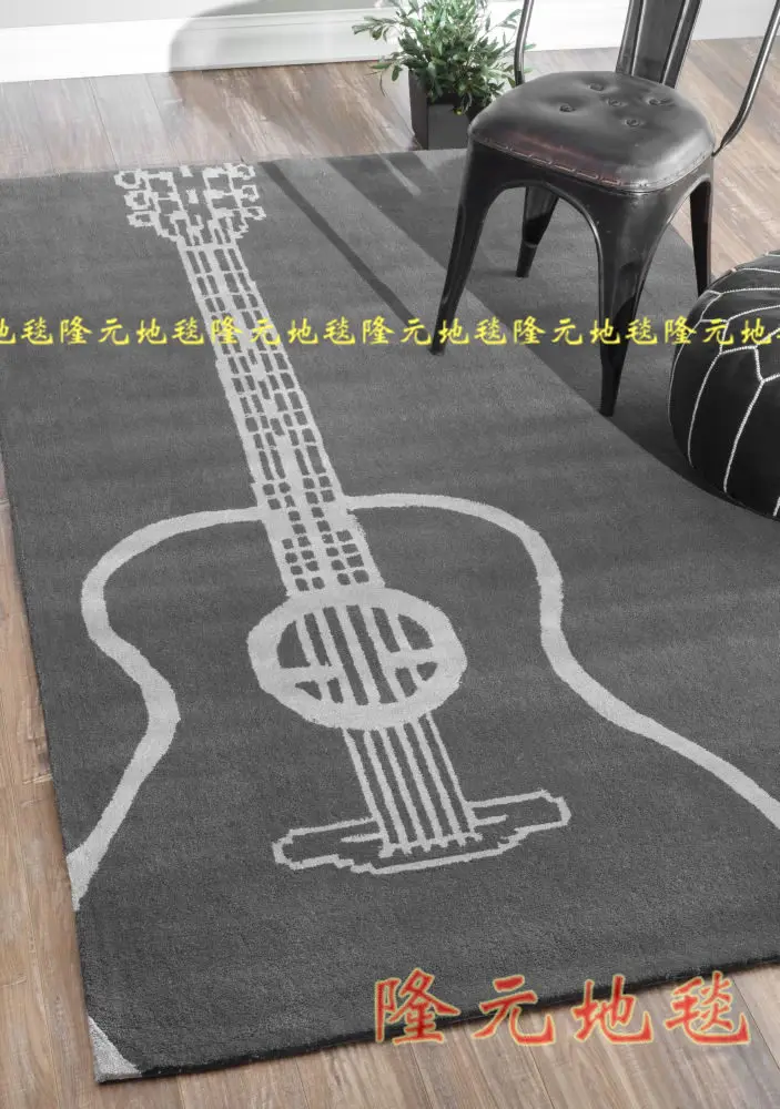 Cool Guitar Rug Handmade Rug Musical Area Rug Contemporary Living Room Carpet Durable Floor Carpets for Boys
Cool Guitar Rug Handmade Rug Musical Area Rug Contemporary Living Room Carpet Durable Floor Carpets for Boys