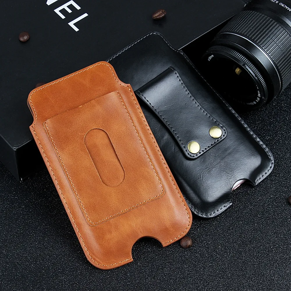 Universal High Quality Cell Phone Belt Sleeve Cover Case Genuine Leather Waist Bag Card Holster For iPhone 7/7 Plus/6/6 Plus
Universal High Quality Cell Phone Belt Sleeve Cover Case Genuine Leather Waist Bag Card Holster For iPhone 7/7 Plus/6/6 Plus