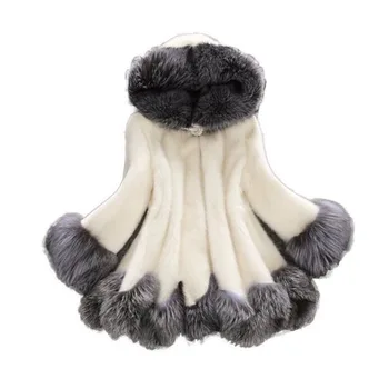 2020 new faux fur winter new arrive hot sale women's white rabbit fur mink winter hooded coat jacket W5740
2020 new faux fur winter new arrive hot sale women's white rabbit fur mink winter hooded coat jacket W5740