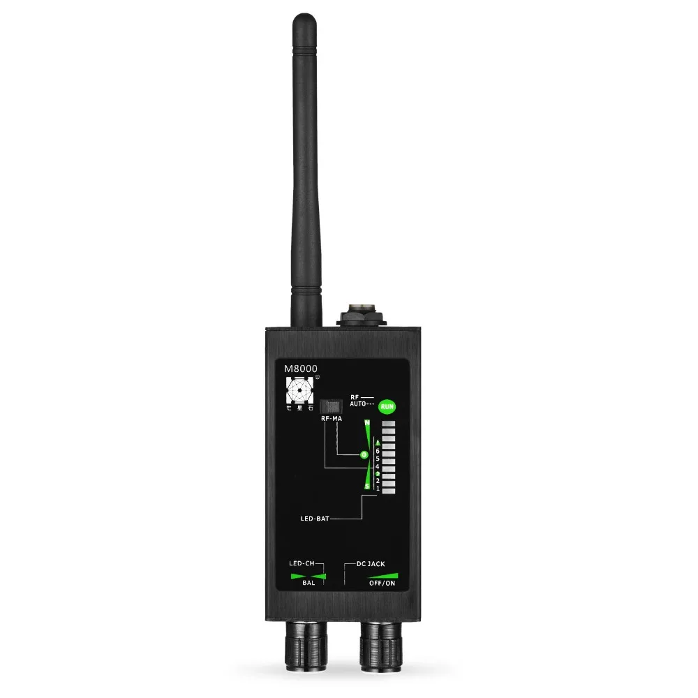 Антишпионский детектор радио 1MHz 12GH детекторы ФБР GSM радиочастотный сигнал