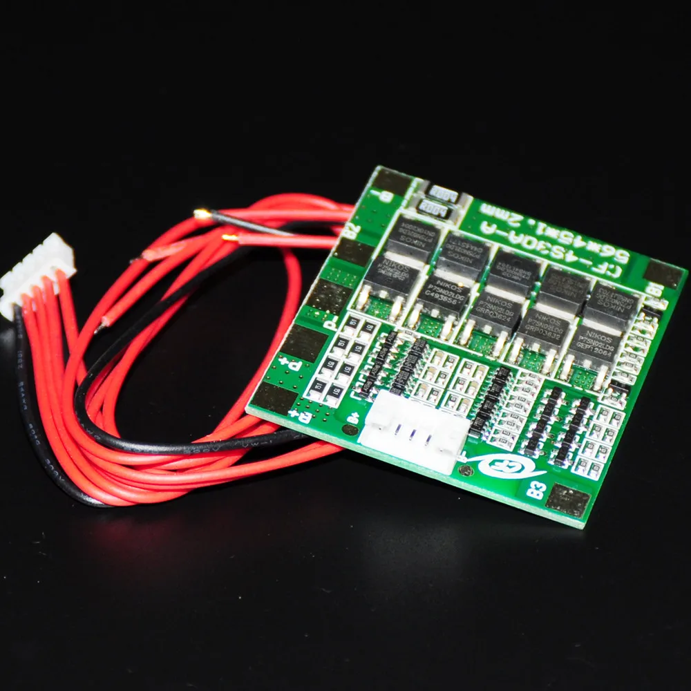 BMS 4S 30A 14.8V 16V 18650 Lipo Li-ion Lithium Battery Protection Board 4S BMS Balancer Balance Charging Circuit PCM Balancing
BMS 4S 30A 14.8V 16V 18650 Lipo Li-ion Lithium Battery Protection Board 4S BMS Balancer Balance Charging Circuit PCM Balancing
