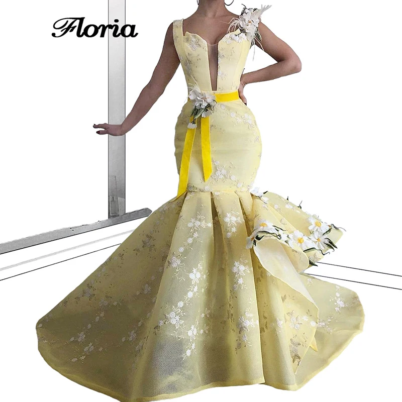 Formal Lace Mermaid Evening Dresses 2019 Abendkleider Yellow Saudi Arabic Party Dress Robe Longue De Soiree Prom Gown Dubai New
Formal Lace Mermaid Evening Dresses 2019 Abendkleider Yellow Saudi Arabic Party Dress Robe Longue De Soiree Prom Gown Dubai New