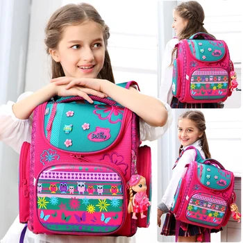 Fashion Brand 1-3 grade orthopedic school bags satchel for boys girls Folded Children Primary School Backpack Mochila Infantil
Fashion Brand 1-3 grade orthopedic school bags satchel for boys girls Folded Children Primary School Backpack Mochila Infantil