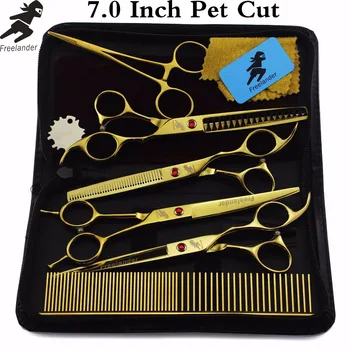 7.0inch Professional Premium Sharp Edge Dog PET GROOMING SCISSORS SHEARS Pet Scissors Set technicolor
7.0inch Professional Premium Sharp Edge Dog PET GROOMING SCISSORS SHEARS Pet Scissors Set technicolor