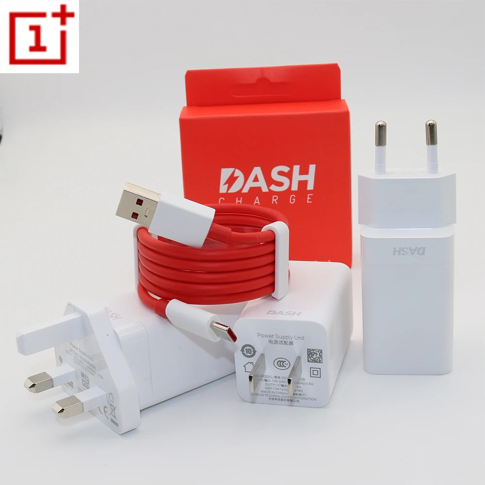 Original Oneplus 6 5T EU UK US DASH Charger Adapter 1+ Dash Type-C cable Dash Fast Quick Charge for One Plus Three T Five 3 3T 5
Original Oneplus 6 5T EU UK US DASH Charger Adapter 1+ Dash Type-C cable Dash Fast Quick Charge for One Plus Three T Five 3 3T 5