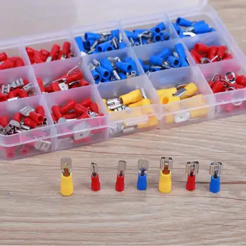 280pcs Female Male Wire Terminal Assortment Insulated Spade Wire Crimp Terminal Electrical Connector Cable Terminals Set
280pcs Female Male Wire Terminal Assortment Insulated Spade Wire Crimp Terminal Electrical Connector Cable Terminals Set