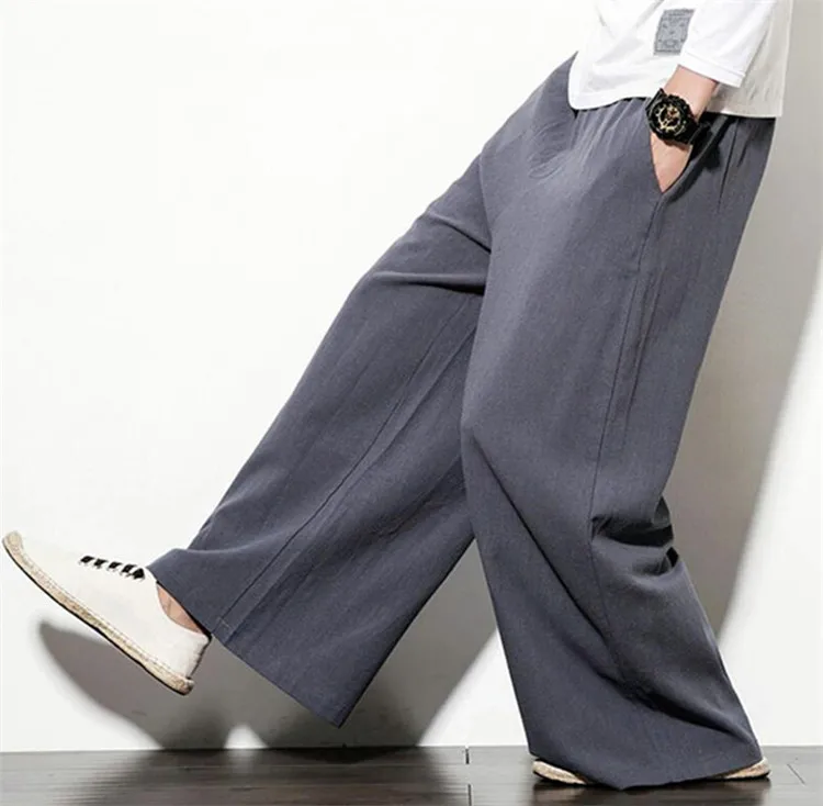 Plus Size 5XL 6XL 7XL Men's Summer Cotton linenTrousers Male Loose casual Wild leg Pants Autunm Bloomers pants
Plus Size 5XL 6XL 7XL Men's Summer Cotton linenTrousers Male Loose casual Wild leg Pants Autunm Bloomers pants