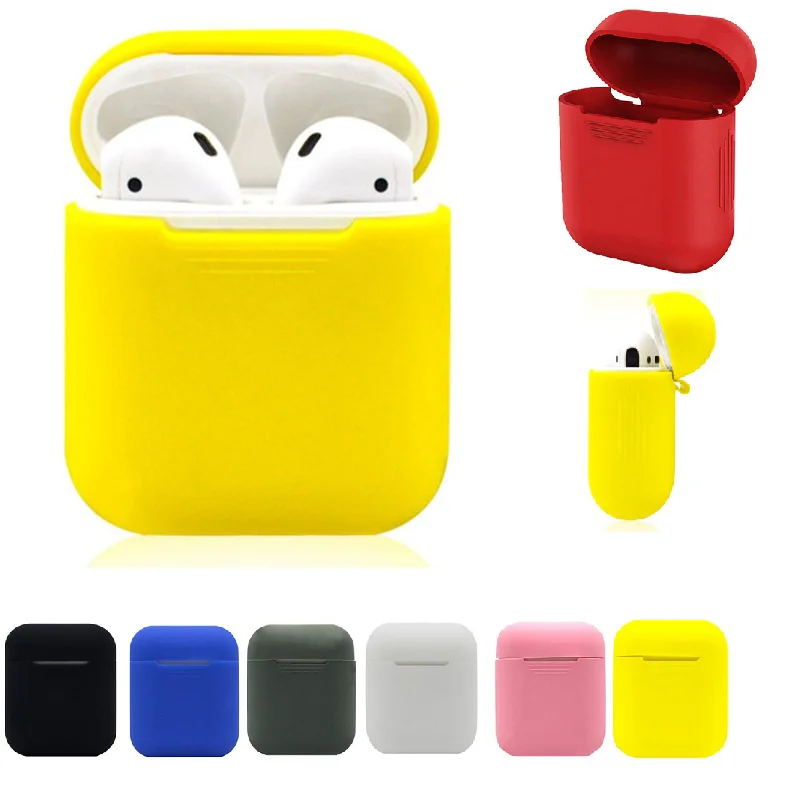 For Airpods Wireless Headphone Box Portable Silicone Case Cover Dust Proof Shockproof Protector
For Airpods Wireless Headphone Box Portable Silicone Case Cover Dust Proof Shockproof Protector