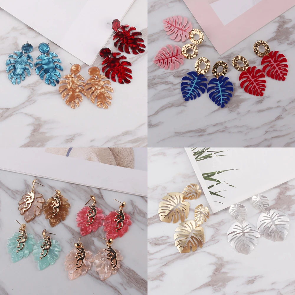Girlgo Trendy Resin Leaves Drop Dangle Earrings For Women ZA Colorful Leaf Vintage Statement Earrings Big Christmas Porm Jewelry
Girlgo Trendy Resin Leaves Drop Dangle Earrings For Women ZA Colorful Leaf Vintage Statement Earrings Big Christmas Porm Jewelry
