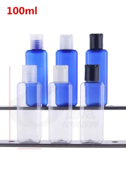100ml transparent empty square disc top lid plastic bottles, 100cc PET cosmetic lotion bottles containers ,clear cosmetic bottle
100ml transparent empty square disc top lid plastic bottles, 100cc PET cosmetic lotion bottles containers ,clear cosmetic bottle