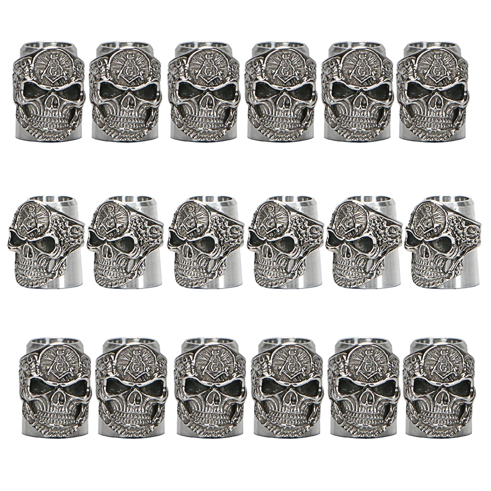 New Skull golf ferrules Aluminum material fit 0.370 irons Golf Workshop Accessories
New Skull golf ferrules Aluminum material fit 0.370 irons Golf Workshop Accessories