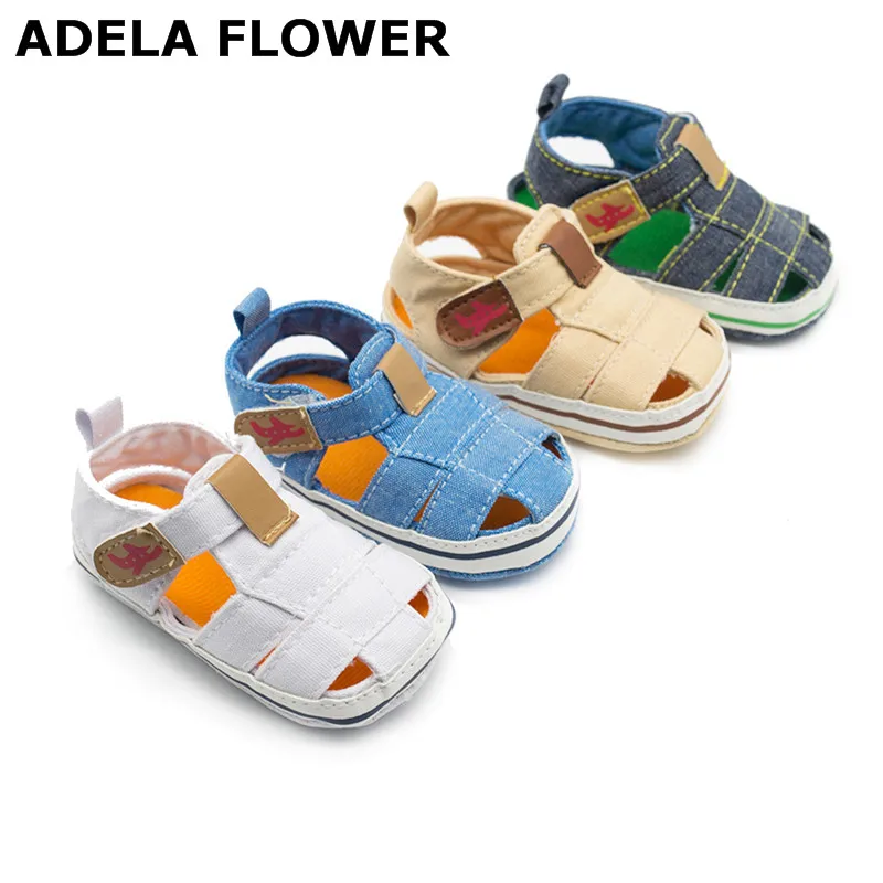 Adela Flower Baby Boy Sandals Fashion Style Baby Summer Shoes Breathable Soft Sole Denim Baby Sandals Boys 0-18M bebek sandalet
Adela Flower Baby Boy Sandals Fashion Style Baby Summer Shoes Breathable Soft Sole Denim Baby Sandals Boys 0-18M bebek sandalet