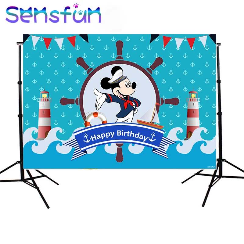 Sxy1471 Nautical Police Baby Shower Anchor Mickey Custom Photo Studio Background Backdrops Vinyl 150cm x 220cm
Sxy1471 Nautical Police Baby Shower Anchor Mickey Custom Photo Studio Background Backdrops Vinyl 150cm x 220cm