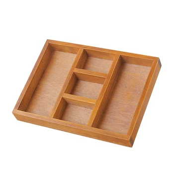 Vintage 5-grid Wooden Desktop Storage Box Cosmetics Sundries Storage Tray Tableware Organizer Desktop Organizer
Vintage 5-grid Wooden Desktop Storage Box Cosmetics Sundries Storage Tray Tableware Organizer Desktop Organizer