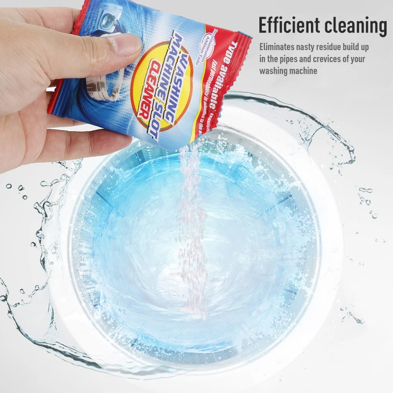 1Bag Effective Washing Machine Cleaner Powder Decontamination Laundry Tank Cleaner Agent Bags for Home Kitchen Cleaner Supplies
1Bag Effective Washing Machine Cleaner Powder Decontamination Laundry Tank Cleaner Agent Bags for Home Kitchen Cleaner Supplies