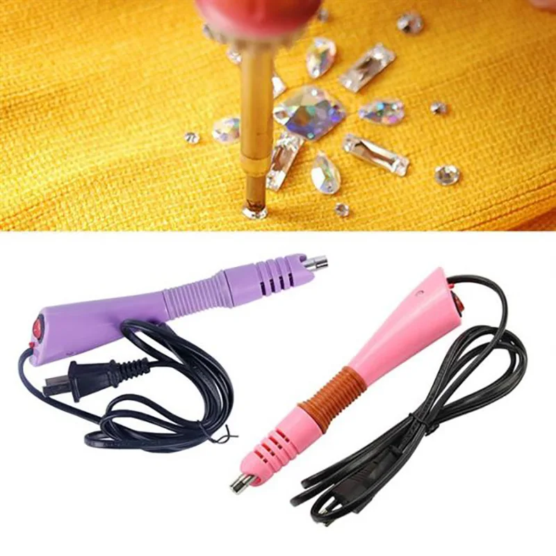 Practical Hotfix Rhinestones Fast Heated Iron-on Applicator Garment Rhinestones DIY Handcraft Clothing Bag Strass Wand Gun
Practical Hotfix Rhinestones Fast Heated Iron-on Applicator Garment Rhinestones DIY Handcraft Clothing Bag Strass Wand Gun