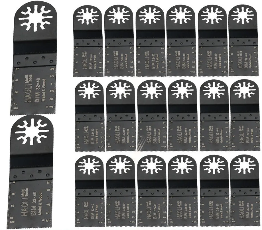 20 pcs 32mm Bi-metal saw blades for oscillating tools accessory as Fein multimaster,TCH, Dremel,best renovator electric tools
20 pcs 32mm Bi-metal saw blades for oscillating tools accessory as Fein multimaster,TCH, Dremel,best renovator electric tools