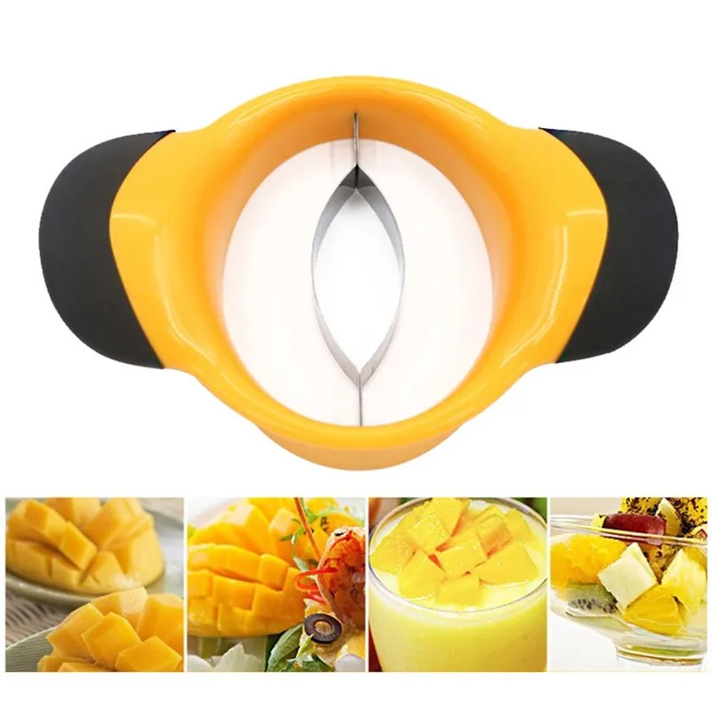 1pc Creative Stainless Steel Mango Cut Kitchen Mango Splitter Fruit Peach Slicer Cutter Kitchen Stuff Kitchen Gadget Accessories
1pc Creative Stainless Steel Mango Cut Kitchen Mango Splitter Fruit Peach Slicer Cutter Kitchen Stuff Kitchen Gadget Accessories