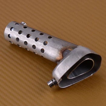 DWCX Steel Motorcycle Hexagonal Exhaust Muffler Adjustable Pipe DB Baffle Adjustable Killer Silencer Tail Pipe Modified Silver
DWCX Steel Motorcycle Hexagonal Exhaust Muffler Adjustable Pipe DB Baffle Adjustable Killer Silencer Tail Pipe Modified Silver