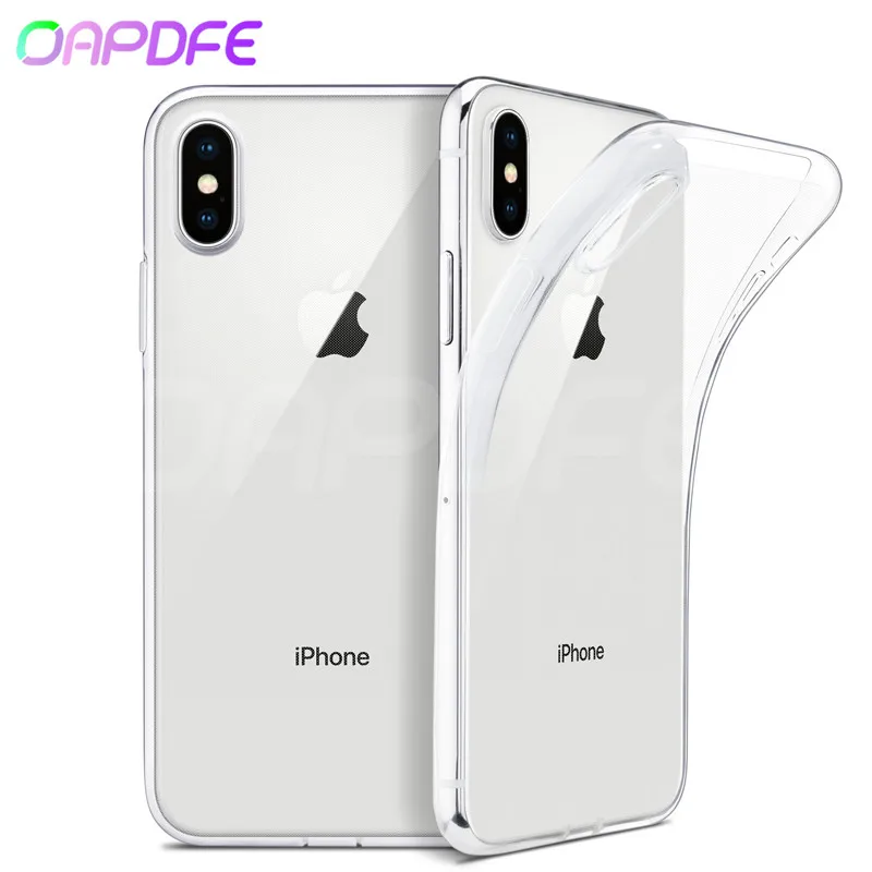 Ultra Thin Transparent Soft TPU Case on the For iPhone X XR XS Max iPhone 8 7 6 6S Plus 5 5S SE Clear Silicone Cover Coque Cases
Ultra Thin Transparent Soft TPU Case on the For iPhone X XR XS Max iPhone 8 7 6 6S Plus 5 5S SE Clear Silicone Cover Coque Cases