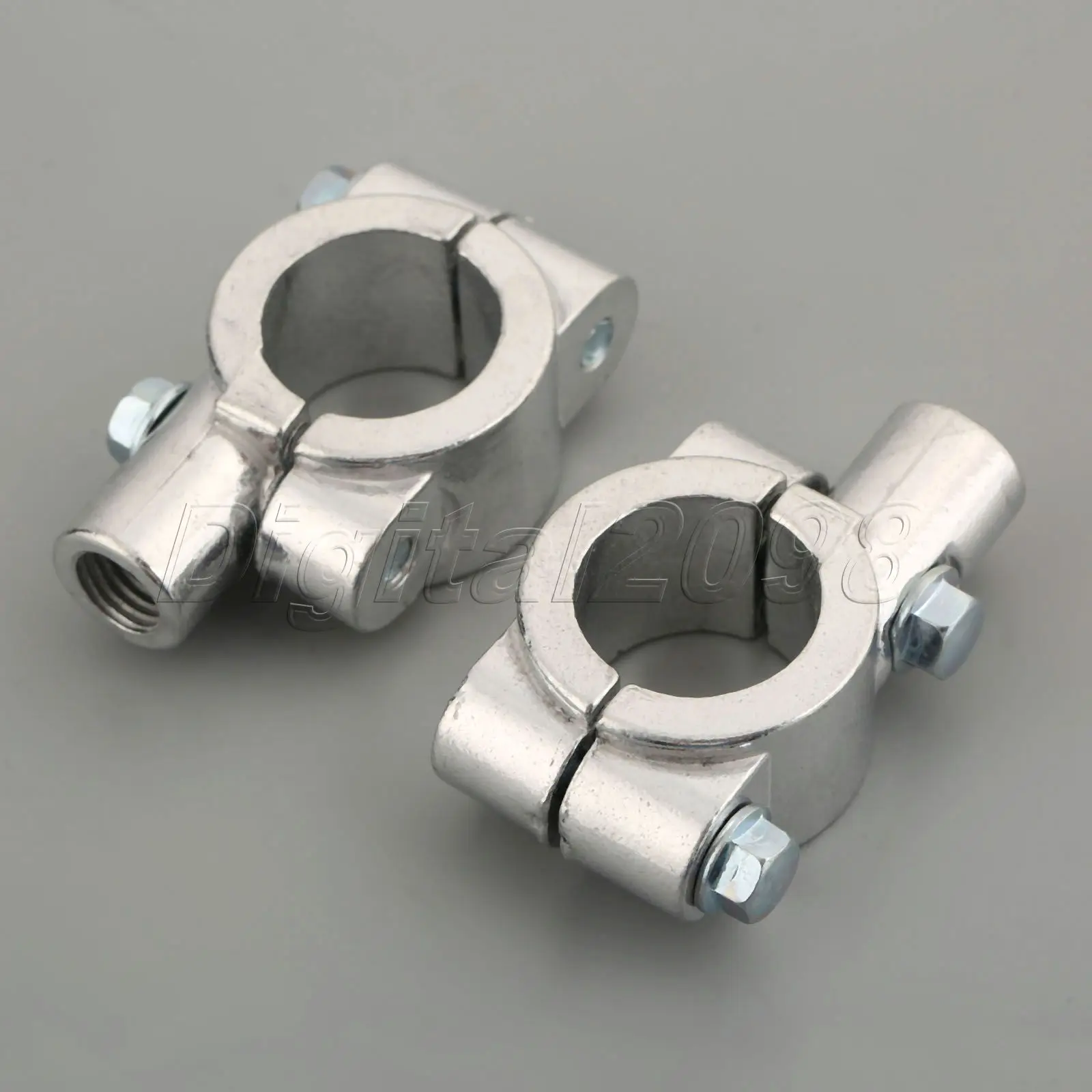2x 10MM Thread Motorcycle Handlebar Rear View Mirror Mount Holder Clamp Adapter Bracket For 7/8" 22mm Handle Bar Bicycle Scooter
2x 10MM Thread Motorcycle Handlebar Rear View Mirror Mount Holder Clamp Adapter Bracket For 7/8" 22mm Handle Bar Bicycle Scooter