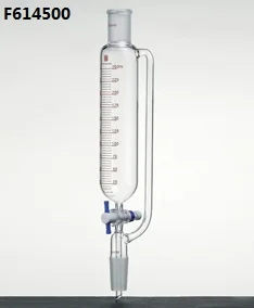 Funnel, Pressure Equalizing, Teflon Metering, Stopcock, Capacity:500ml, Joints:24/40, Stopcock bore:4mm
Funnel, Pressure Equalizing, Teflon Metering, Stopcock, Capacity:500ml, Joints:24/40, Stopcock bore:4mm