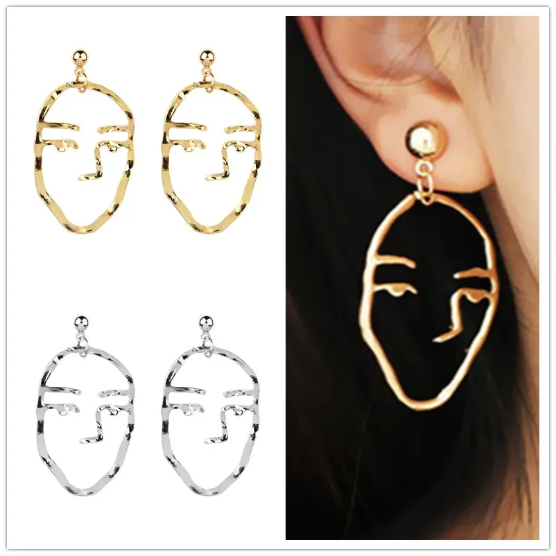 EK529 New Arrival Abstract Stylish Hollow Out Face Hand Dangle Earrings Women Girls Statement Drop Earrings boucles d'oreilles
EK529 New Arrival Abstract Stylish Hollow Out Face Hand Dangle Earrings Women Girls Statement Drop Earrings boucles d'oreilles