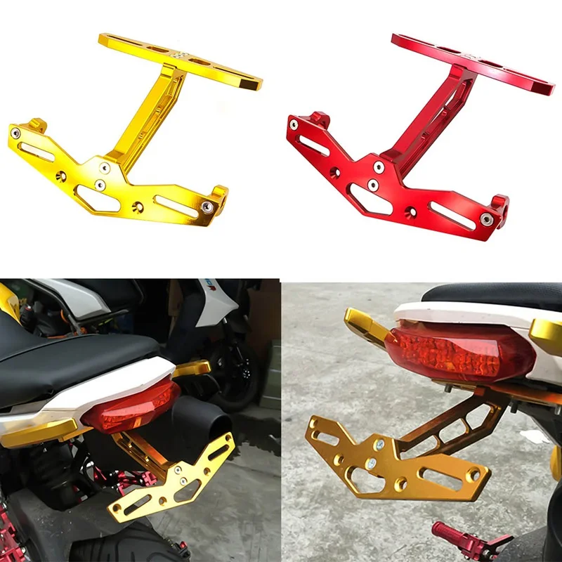 Universal Motorcycle Adjustable Angle Aluminum License Number Plate Frame Holder Bracket
Universal Motorcycle Adjustable Angle Aluminum License Number Plate Frame Holder Bracket