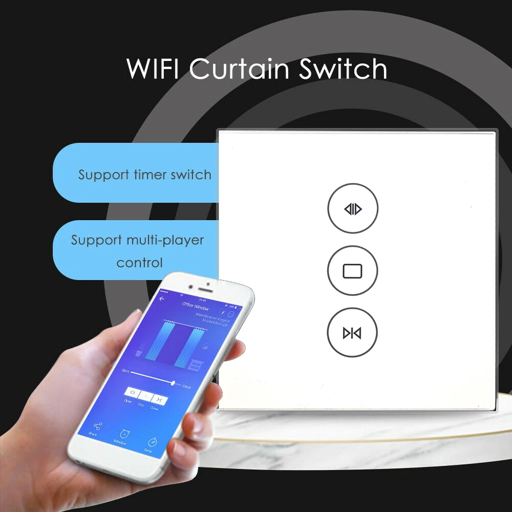 Умный переключатель Timethinker для штор с поддержкой Wi-Fi | Электроника