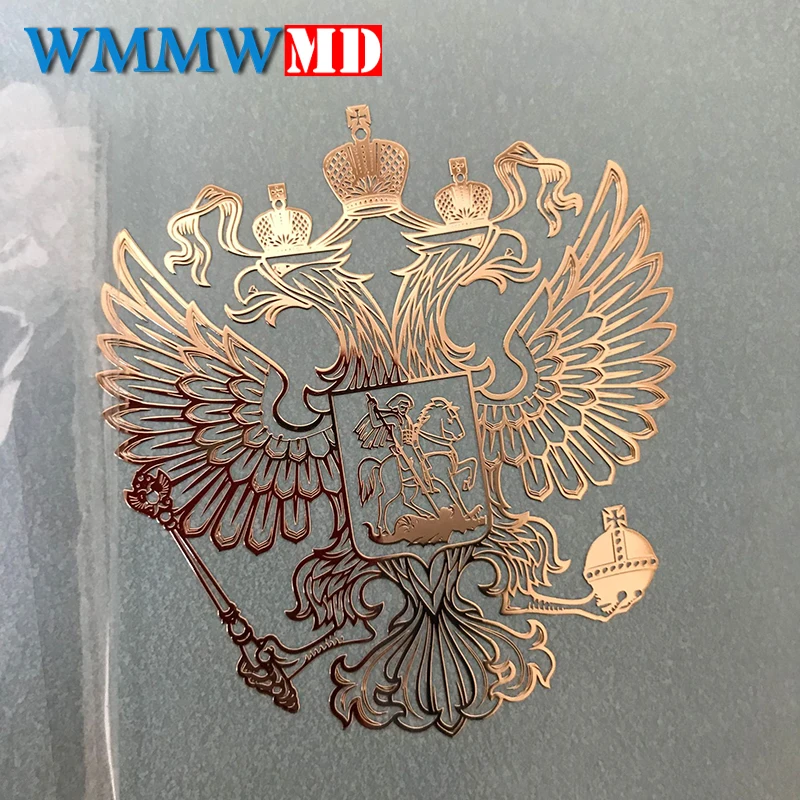 3D car stickers Aluminum Coat of arms of Russia car body metal sticker Russian Eagle Decal Decoration for lada kia Renault VW
3D car stickers Aluminum Coat of arms of Russia car body metal sticker Russian Eagle Decal Decoration for lada kia Renault VW