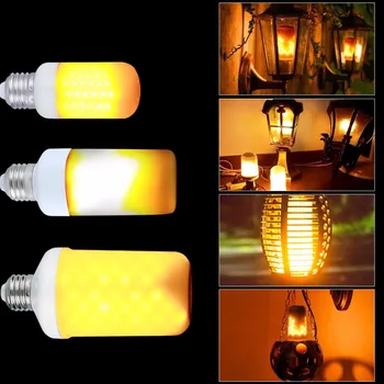 Led Flame Lamps Fire Effect Light Bulb E27 B22 E14 E12 110V 220V Flickering Emulation Flame Lights LED Candle Lights New Year
Led Flame Lamps Fire Effect Light Bulb E27 B22 E14 E12 110V 220V Flickering Emulation Flame Lights LED Candle Lights New Year
