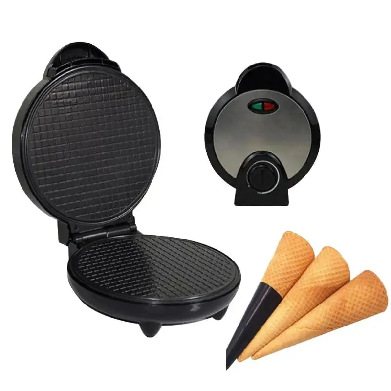 Electric Egg Roll Maker Crispy Omelet Mold Sandwich Iron Crepe Baking Pan Waffle Pancake Oven DIY Ice Cream Cone Machine
Electric Egg Roll Maker Crispy Omelet Mold Sandwich Iron Crepe Baking Pan Waffle Pancake Oven DIY Ice Cream Cone Machine