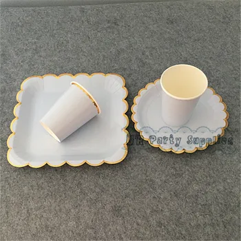 48pcs Foil Gold Blue Scallop Paper Plates Large 9inch Small 7inch Metallic Gold Paper Cups Party Supplies Event Gold Decor
48pcs Foil Gold Blue Scallop Paper Plates Large 9inch Small 7inch Metallic Gold Paper Cups Party Supplies Event Gold Decor