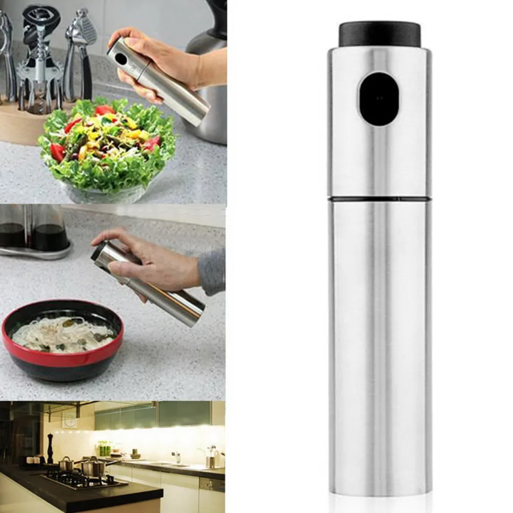 1PC Stainless Steel Olive Pump Spray Bottle Oil Sprayer Oiler Pot BBQ Barbecue Cooking Tool Can Pot Cookware Kitchen Tool 18x4cm
1PC Stainless Steel Olive Pump Spray Bottle Oil Sprayer Oiler Pot BBQ Barbecue Cooking Tool Can Pot Cookware Kitchen Tool 18x4cm