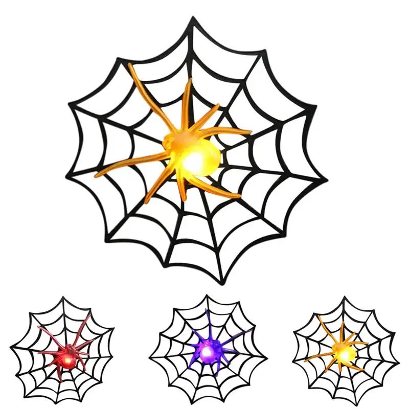 LED Halloween Spider Web Creative Halloween Prop Lighting Plastic LED Lights Halloween Party DIY Decorations for Haunted House
LED Halloween Spider Web Creative Halloween Prop Lighting Plastic LED Lights Halloween Party DIY Decorations for Haunted House
