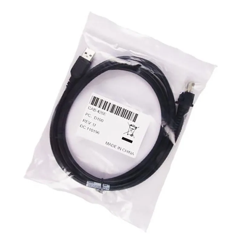 2-метровый USB-кабель для сканера штрих-кодов Datalogic D100 D130 GD4130 GD4400 2130
2-метровый USB-кабель для сканера штрих-кодов Datalogic D100 D130 GD4130 GD4400 2130